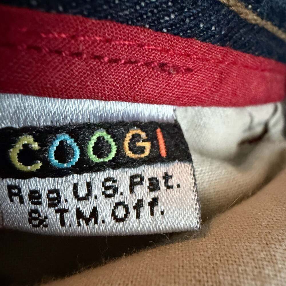 Vintage COOGI Men's Wide Leg Baggy Denim Jeans 40x34 Embroidered - Picture 4 of 6